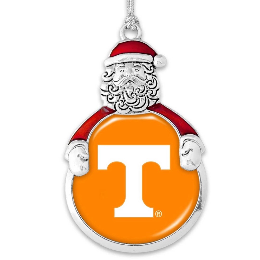 Tennessee Volunteers NCAA Santa Claus Ornament